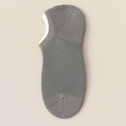 Chaussettes invisibles évacuant la transpiration (7 paires) - Vert armée - EU38-44 (US5-10) - image 8