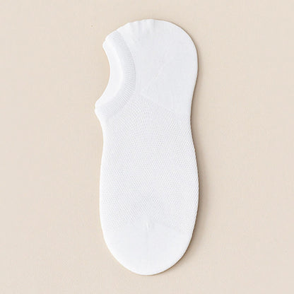 Chaussettes invisibles évacuant la transpiration (7 paires) - Blanc - EU38-44 (US5-10) - image 7