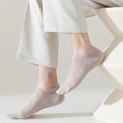 Chaussettes invisibles anti-transpiration grande taille (7 paires)