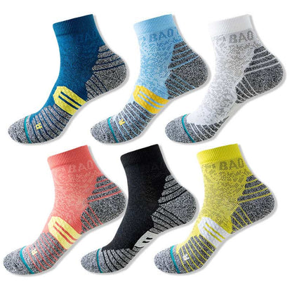 Chaussettes de compression à séchage rapide grande taille (3 paires) - Multicolore (6 paires) - EU40-44 (US7-10) - image 6