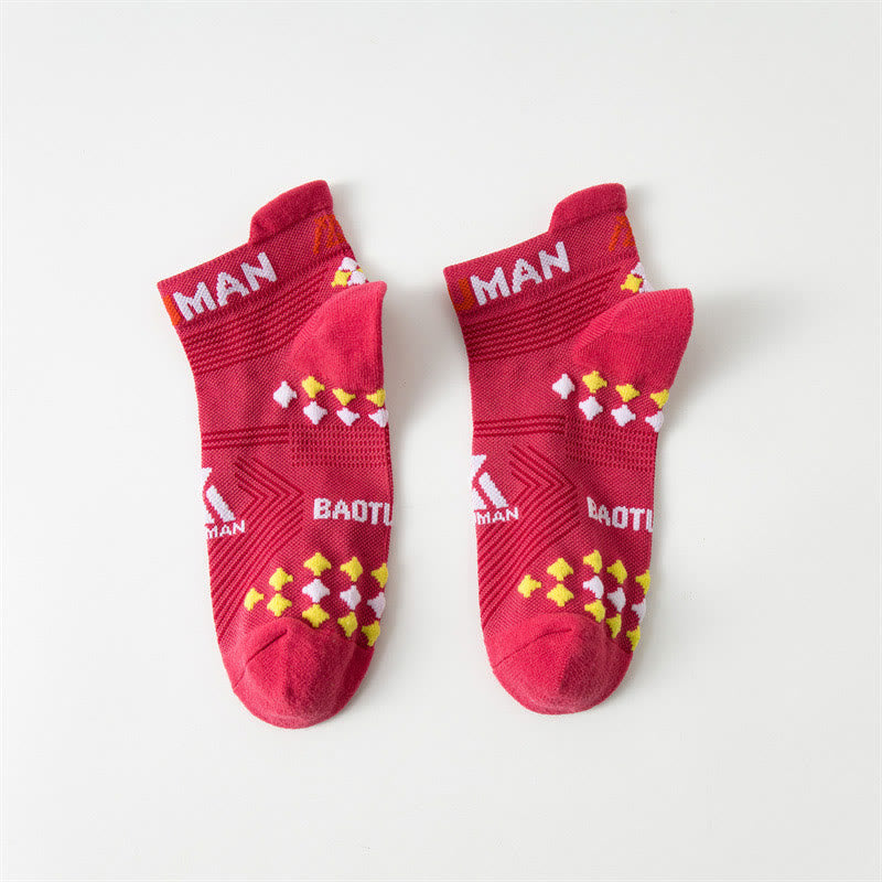 Chaussettes de compression antimicrobiennes grande taille (6 paires) - Rouge - EU40-44 (US7-10) - image 9