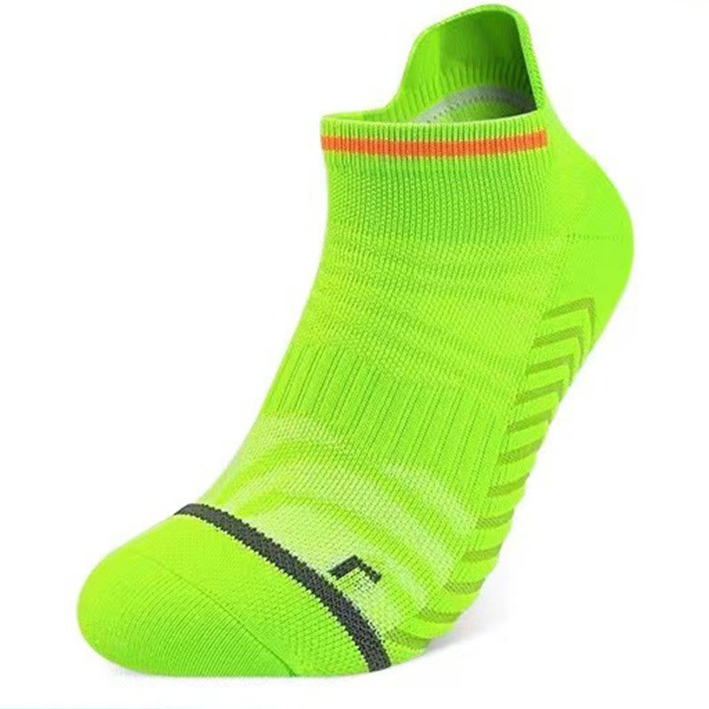 Chaussettes de compression pour chevilles Marathon grande taille (8 paires) - Vert - EU40-45 (US7-11) - image 9