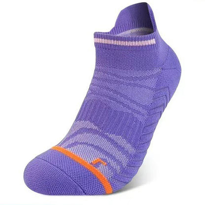 Chaussettes de compression pour chevilles Marathon grande taille (8 paires) - Violet - EU40-45 (US7-11) - image 10