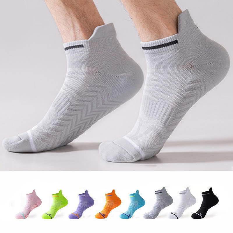 Chaussettes de compression pour chevilles Marathon grande taille (8 paires) - Multicolore - EU40-45 (US7-11) - image 0