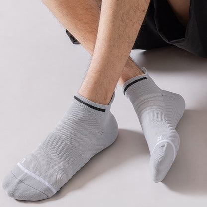 Chaussettes de compression pour chevilles Marathon grande taille (8 paires)