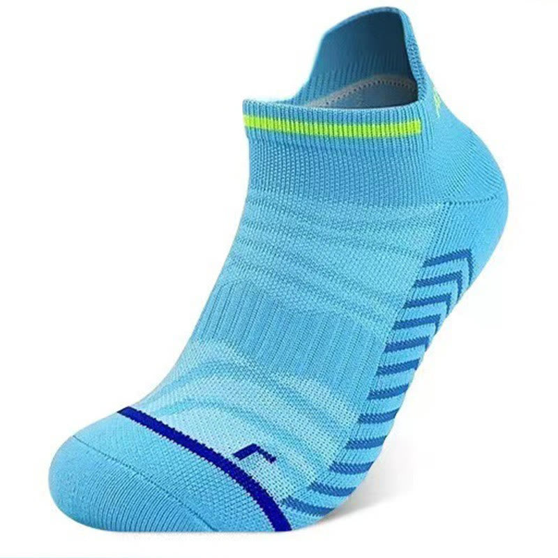 Chaussettes de compression pour chevilles Marathon grande taille (8 paires) - Bleu - EU40-45 (US7-11) - image 8