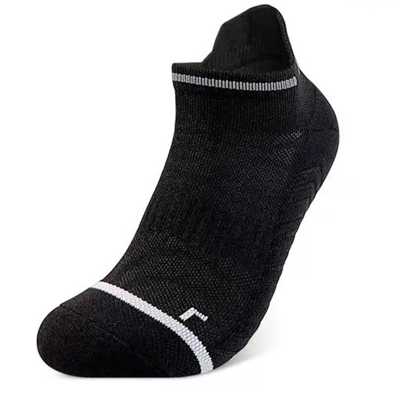Chaussettes de compression pour chevilles Marathon grande taille (8 paires) - Noir - EU40-45 (US7-11) - image 14
