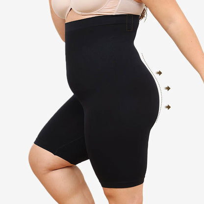Short de compression taille haute grande taille