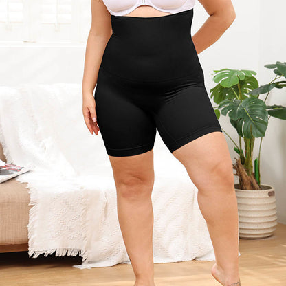 Short de compression taille haute grande taille