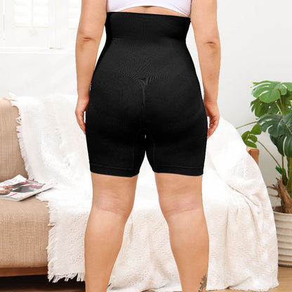 Short de compression taille haute grande taille