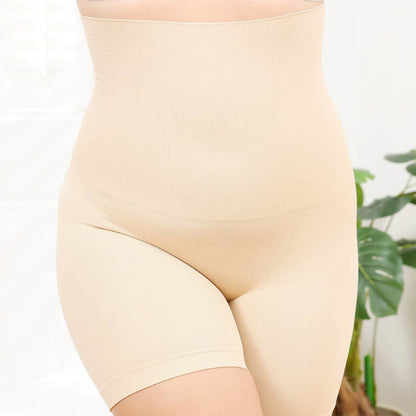 Short de compression taille haute grande taille