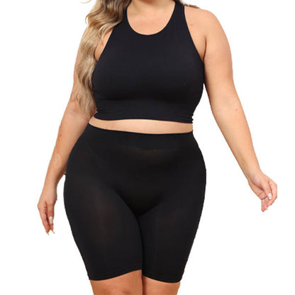 Short de compression doux pour la peau grande taille