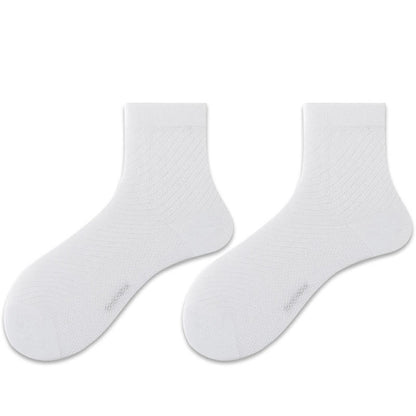 Chaussettes Ice Silk Quarter (5 paires) - Blanc - EU38-44 (US5-10) - image 9