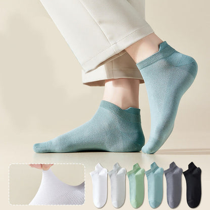 Chaussettes hautes en coton doux (6 paires)