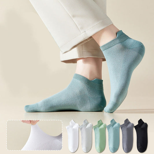 Chaussettes hautes en coton doux (6 paires)