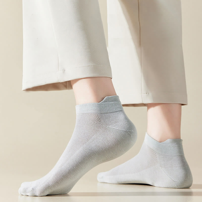 Chaussettes basses en coton doux (6 paires) - image 3