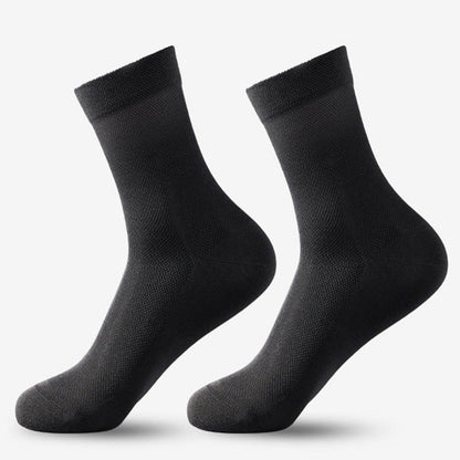 Chaussettes classiques en maille (5 paires) - Gris foncé - EU38-45 (US5-11) - image 7