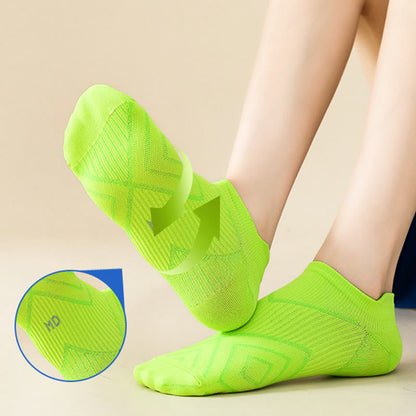 Chaussettes de compression souples pour la course à pied, grande taille (5 paires)