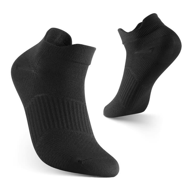 Chaussettes de compression à séchage rapide pour la cheville, grande taille (8 paires) - Noir - EU37-45 (US4-11) - image 3