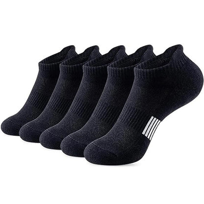 Chaussettes basses décontractées de couleur unie (15 paires) - Noir - EU37-45 (US4-11) - image 3