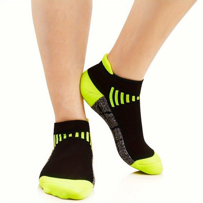 Chaussettes de compression à la cheville, grande taille, résistantes à la décoloration (6 paires) - image 5