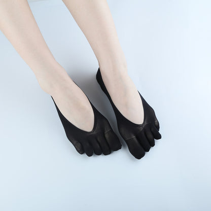 Chaussettes d'alignement évacuant l'humidité (5 paires) - Noir - EU36-40 (US3-7) - image 8