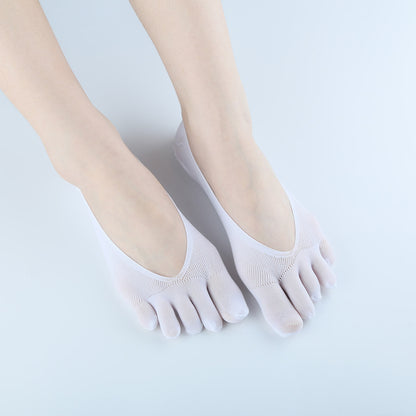 Chaussettes d'alignement évacuant l'humidité (5 paires) - Blanc - EU36-40 (US3-7) - image 6