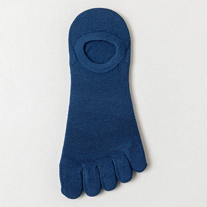 Chaussettes d'alignement en maille (6 paires) - Bleu - EU37-43 (US4-9) - image 16