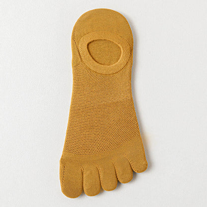 Chaussettes d'alignement en maille (6 paires) - Jaune - EU37-43 (US4-9) - image 17