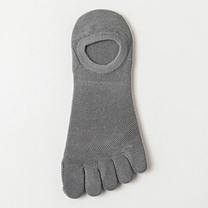 Chaussettes d'alignement en maille (6 paires) - Gris foncé - EU37-43 (US4-9) - image 12