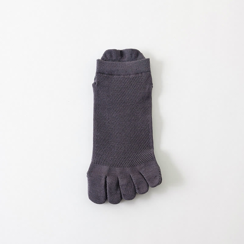 Chaussettes d'alignement style été (8 paires) - Gris foncé - EU39-44 (US6-10) - image 11