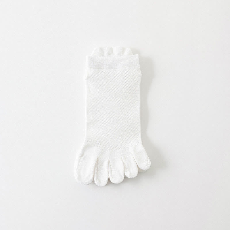 Chaussettes d'alignement style été (8 paires) - Blanc - EU39-44 (US6-10) - image 9