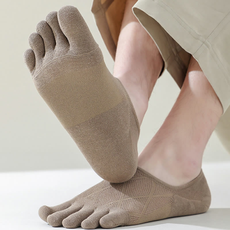 Chaussettes d'alignement à motif diamant (7 paires) - image 3