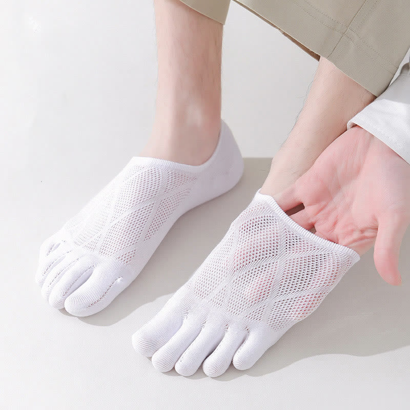 Chaussettes d'alignement à motif diamant (7 paires) - image 2