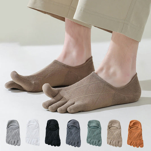 Chaussettes d'alignement en treillis diamant grande taille (7 paires)