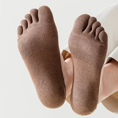 Chaussettes d'alignement de couleur unie grande taille (4 paires)