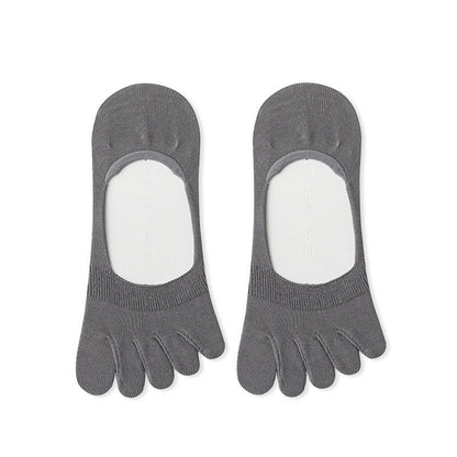 Chaussettes d'alignement de couleur unie (4 paires) - Gris foncé - EU39-43 (US6-9) - image 11