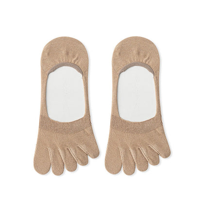 Chaussettes d'alignement de couleur unie (4 paires) - Kaki - EU39-43 (US6-9) - image 14