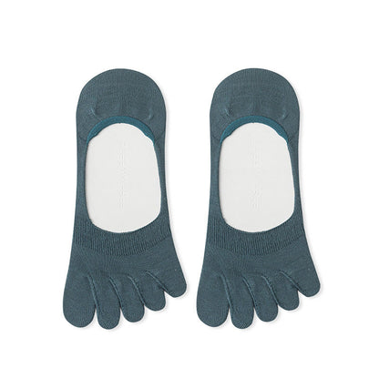 Chaussettes d'alignement de couleur unie (4 paires) - Lac Bleu - EU39-43 (US6-9) - image 12