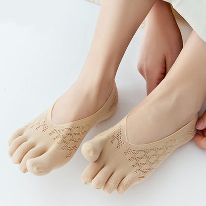 Chaussettes d'alignement antidérapantes grande taille (5 paires)
