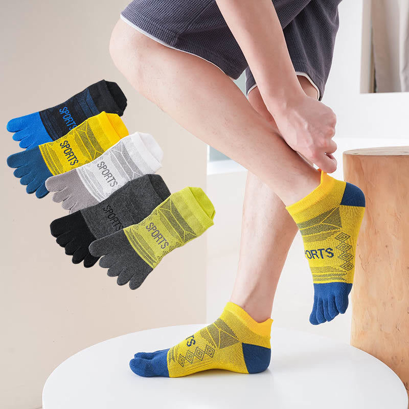 Chaussettes d'alignement sportif (5 paires) - Multicolore - EU39-45 (US6-11) - image 0