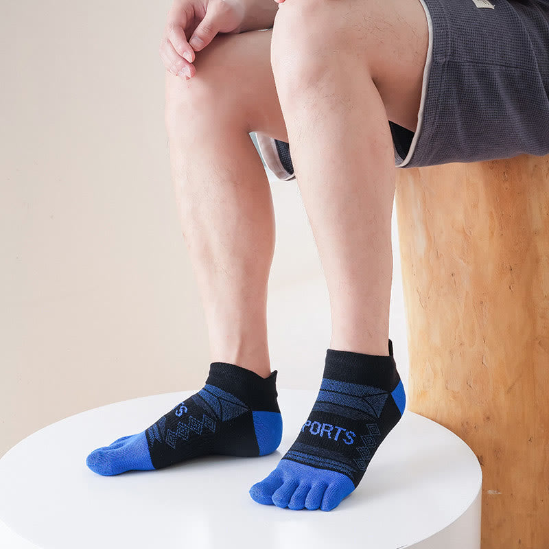 Chaussettes d'alignement sportif (5 paires) - Noir - EU39-45 (US6-11) - image 5