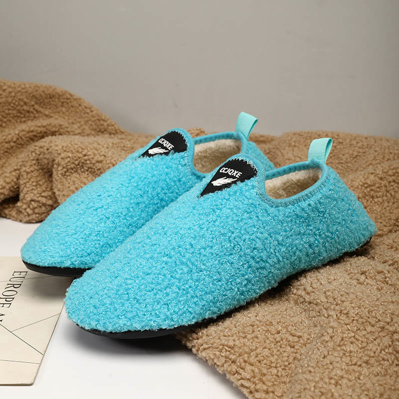 Chaussons-chaussettes souples grande taille - Lac Bleu - 3XL - image 10