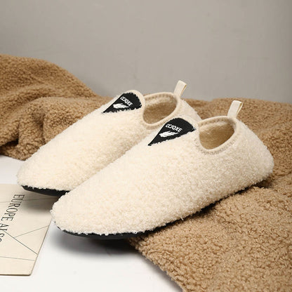 Chaussons-chaussettes souples grande taille - Beige - 3XL - image 7