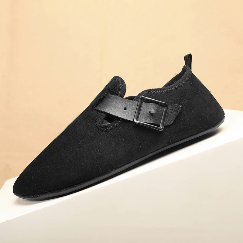 Chaussons-chaussettes style britannique grande taille