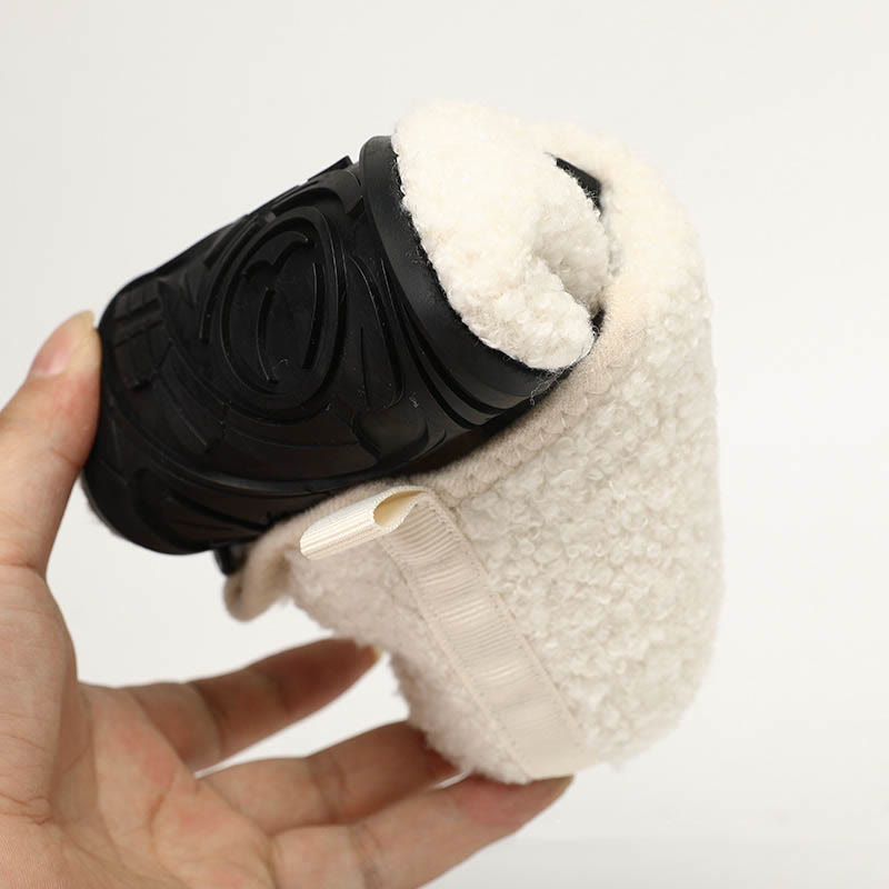 Chaussons-chaussettes à boucle grande taille