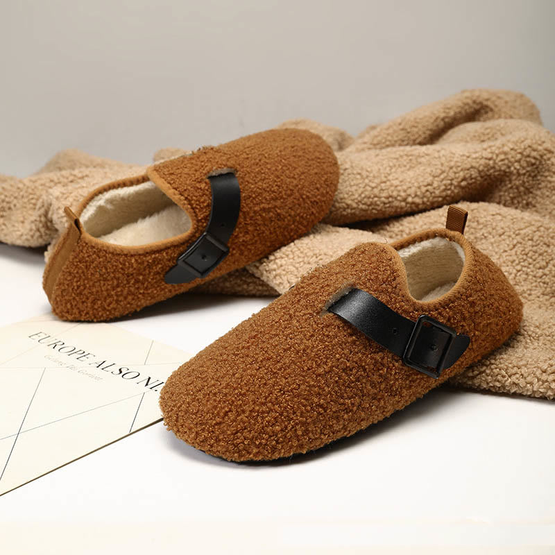 Chaussons-chaussettes à boucle grande taille