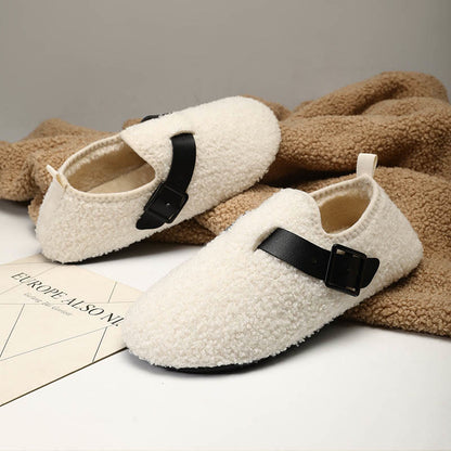 Chaussons-chaussettes à boucle grande taille - Beige - 3XL - image 5