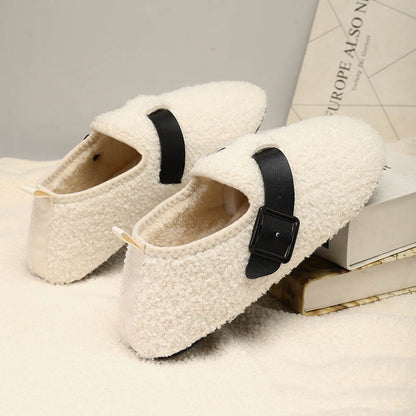 Chaussons-chaussettes à boucle grande taille