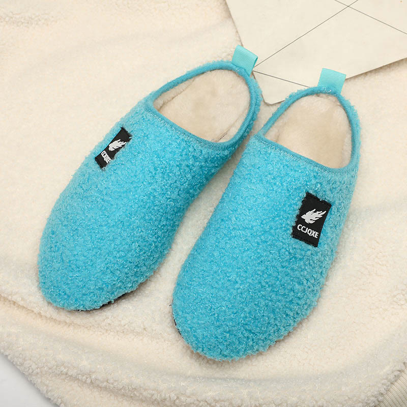 Chaussons classiques de couleur unie grande taille - Lac Bleu - 3XL - image 9